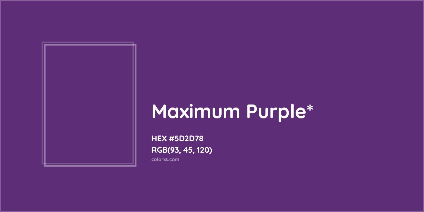 HEX #5D2D78 Color Name, Color Code, Palettes, Similar Paints, Images