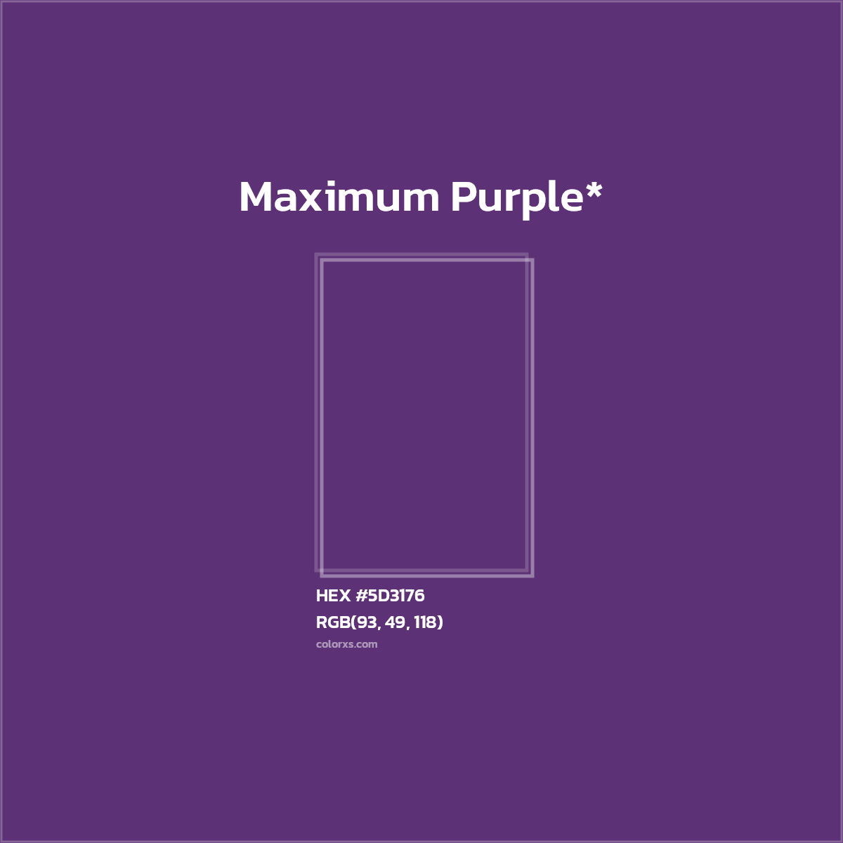 HEX #5D3176 Color Name, Color Code, Palettes, Similar Paints, Images