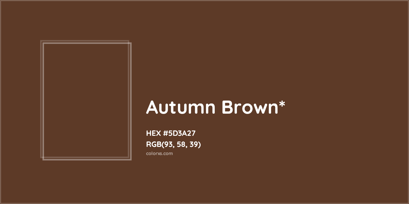 HEX #5D3A27 Color Name, Color Code, Palettes, Similar Paints, Images