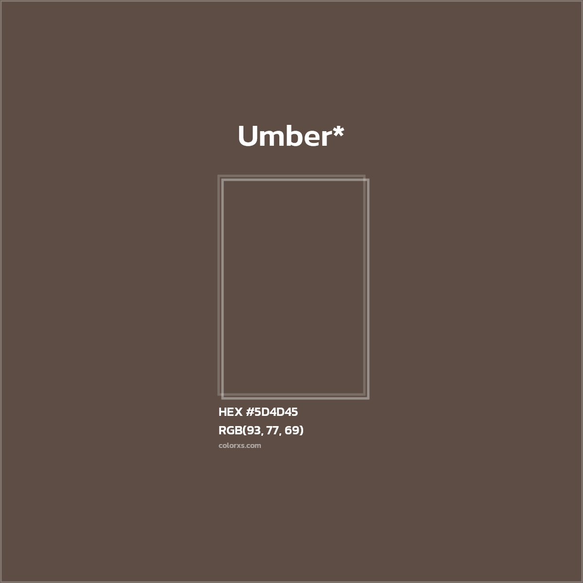 HEX #5D4D45 Color Name, Color Code, Palettes, Similar Paints, Images