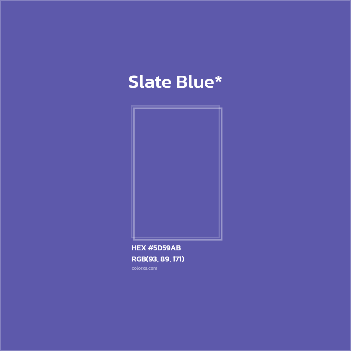 HEX #5D59AB Color Name, Color Code, Palettes, Similar Paints, Images