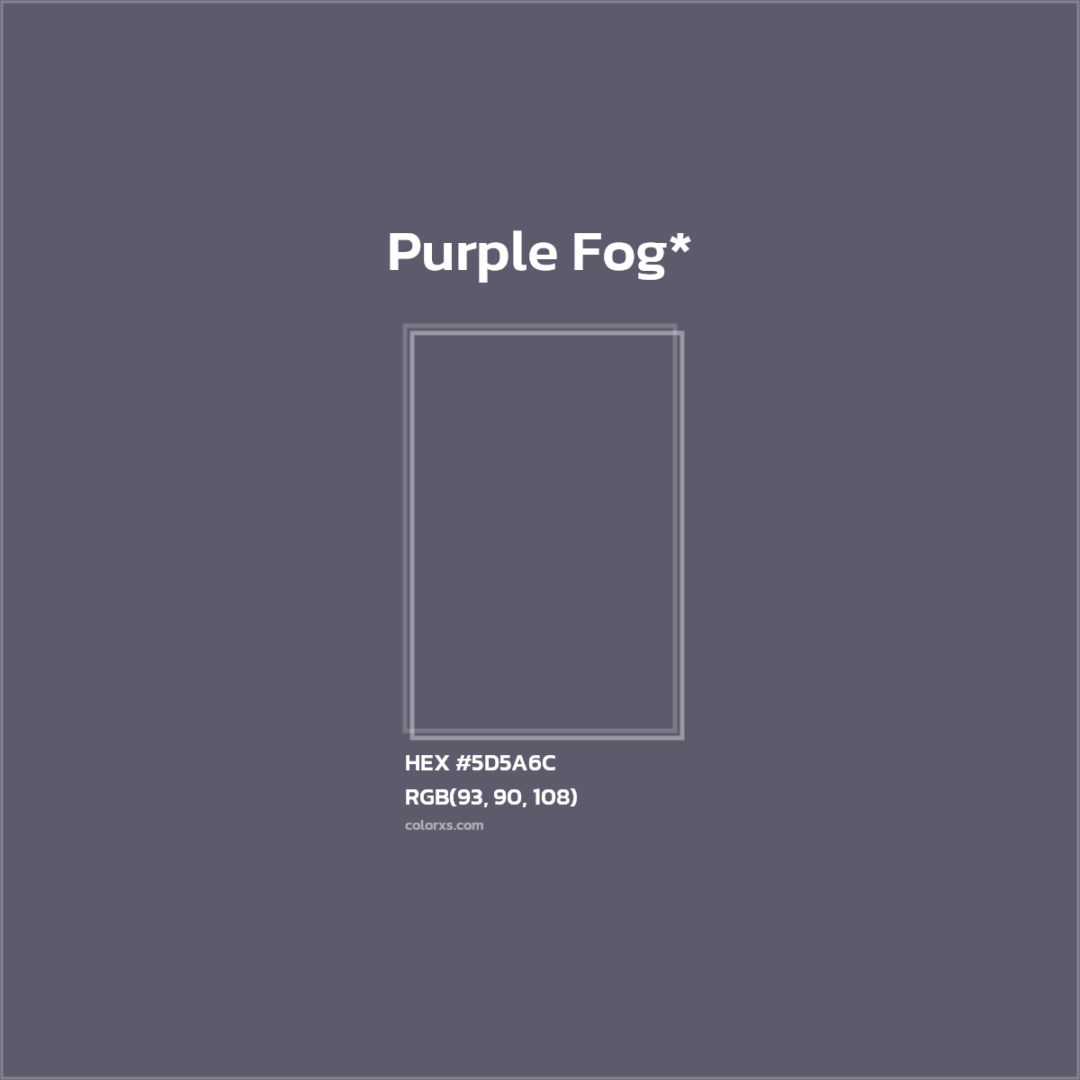 HEX #5D5A6C Color Name, Color Code, Palettes, Similar Paints, Images