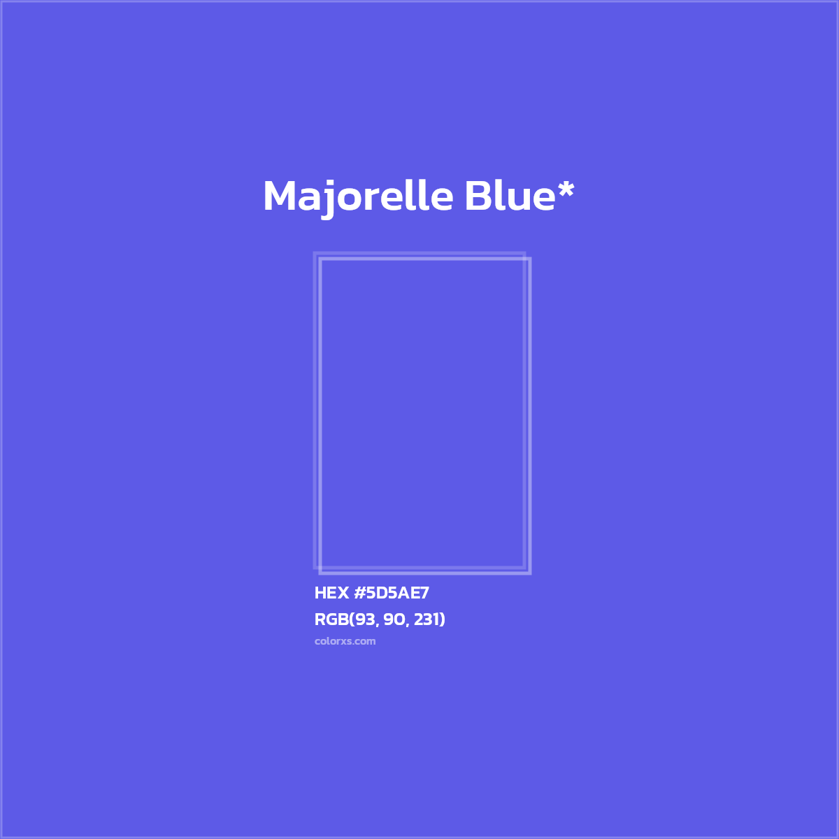 HEX #5D5AE7 Color Name, Color Code, Palettes, Similar Paints, Images
