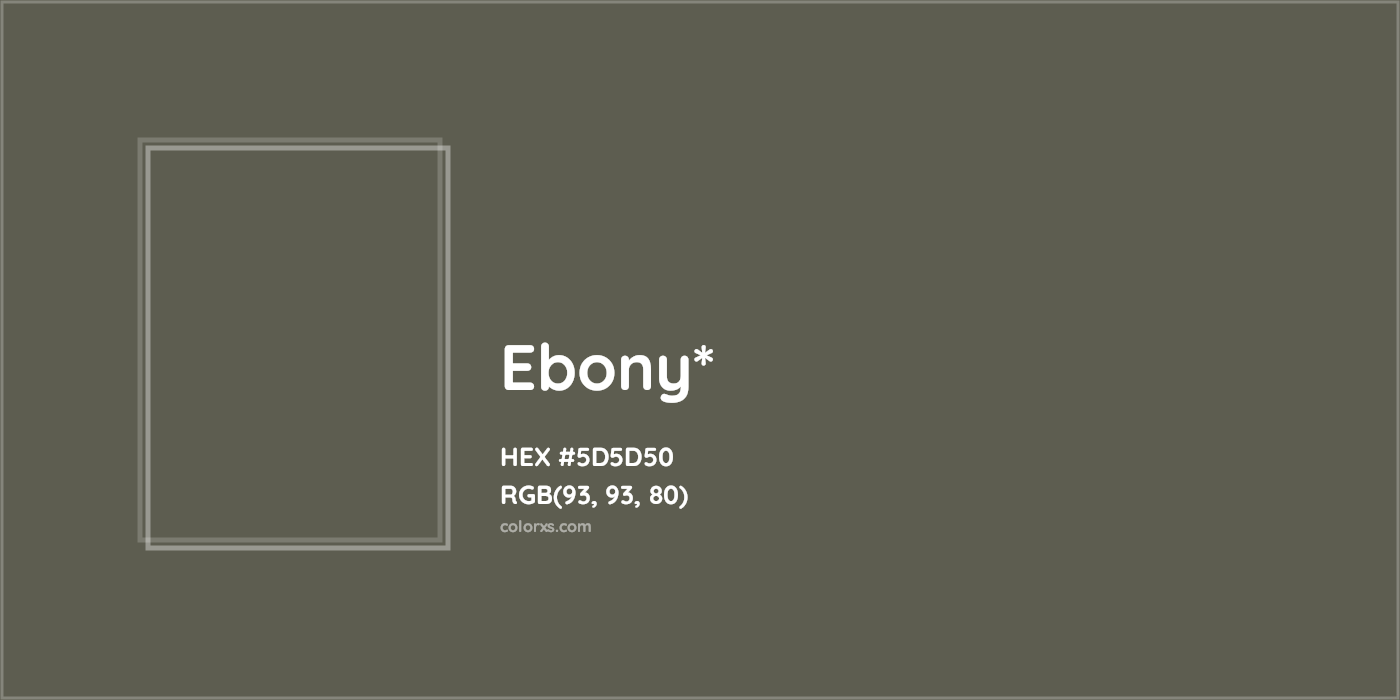HEX #5D5D50 Color Name, Color Code, Palettes, Similar Paints, Images