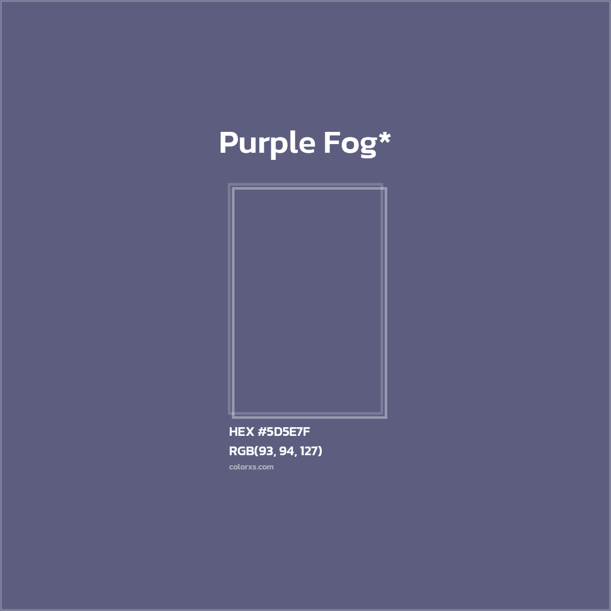 HEX #5D5E7F Color Name, Color Code, Palettes, Similar Paints, Images