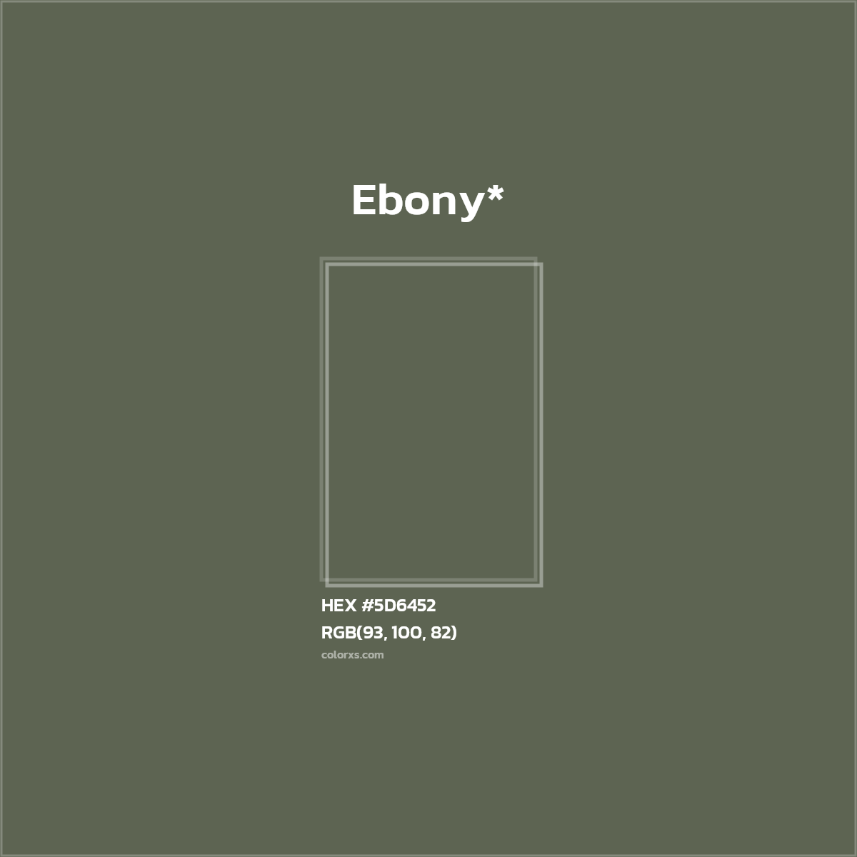 HEX #5D6452 Color Name, Color Code, Palettes, Similar Paints, Images