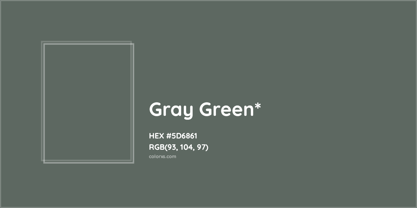 HEX #5D6861 Color Name, Color Code, Palettes, Similar Paints, Images