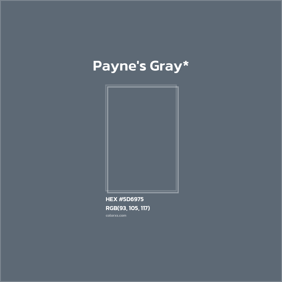 HEX #5D6975 Color Name, Color Code, Palettes, Similar Paints, Images