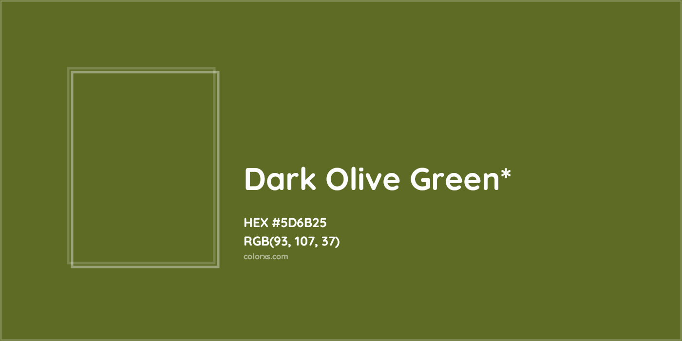 HEX #5D6B25 Color Name, Color Code, Palettes, Similar Paints, Images