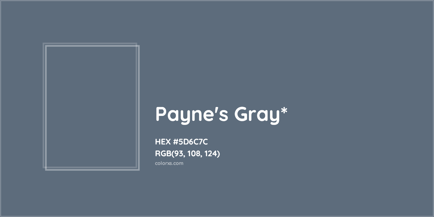 HEX #5D6C7C Color Name, Color Code, Palettes, Similar Paints, Images