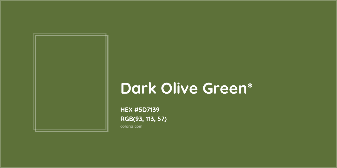 HEX #5D7139 Color Name, Color Code, Palettes, Similar Paints, Images