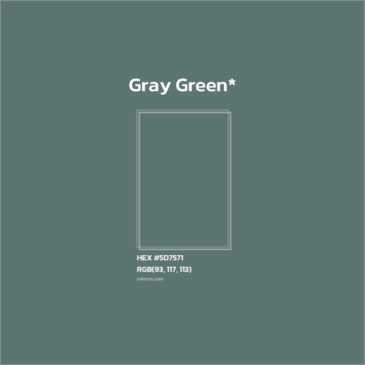 HEX #5D7571 Color Name, Color Code, Palettes, Similar Paints, Images