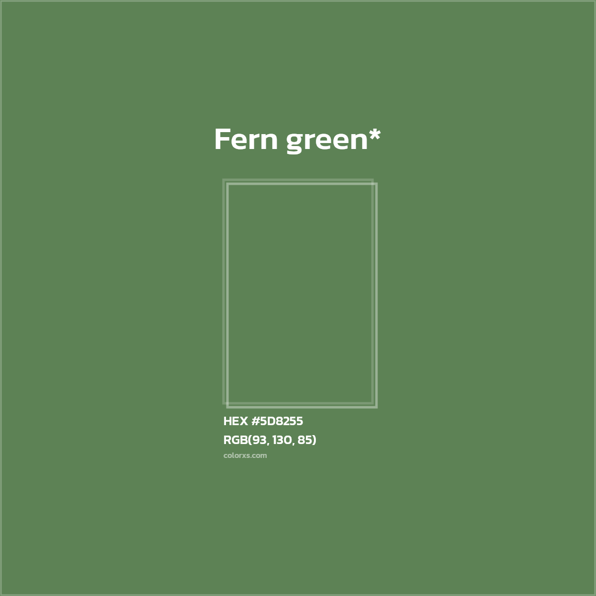 HEX #5D8255 Color Name, Color Code, Palettes, Similar Paints, Images