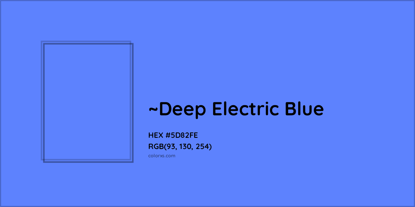 HEX #5D82FE Color Name, Color Code, Palettes, Similar Paints, Images