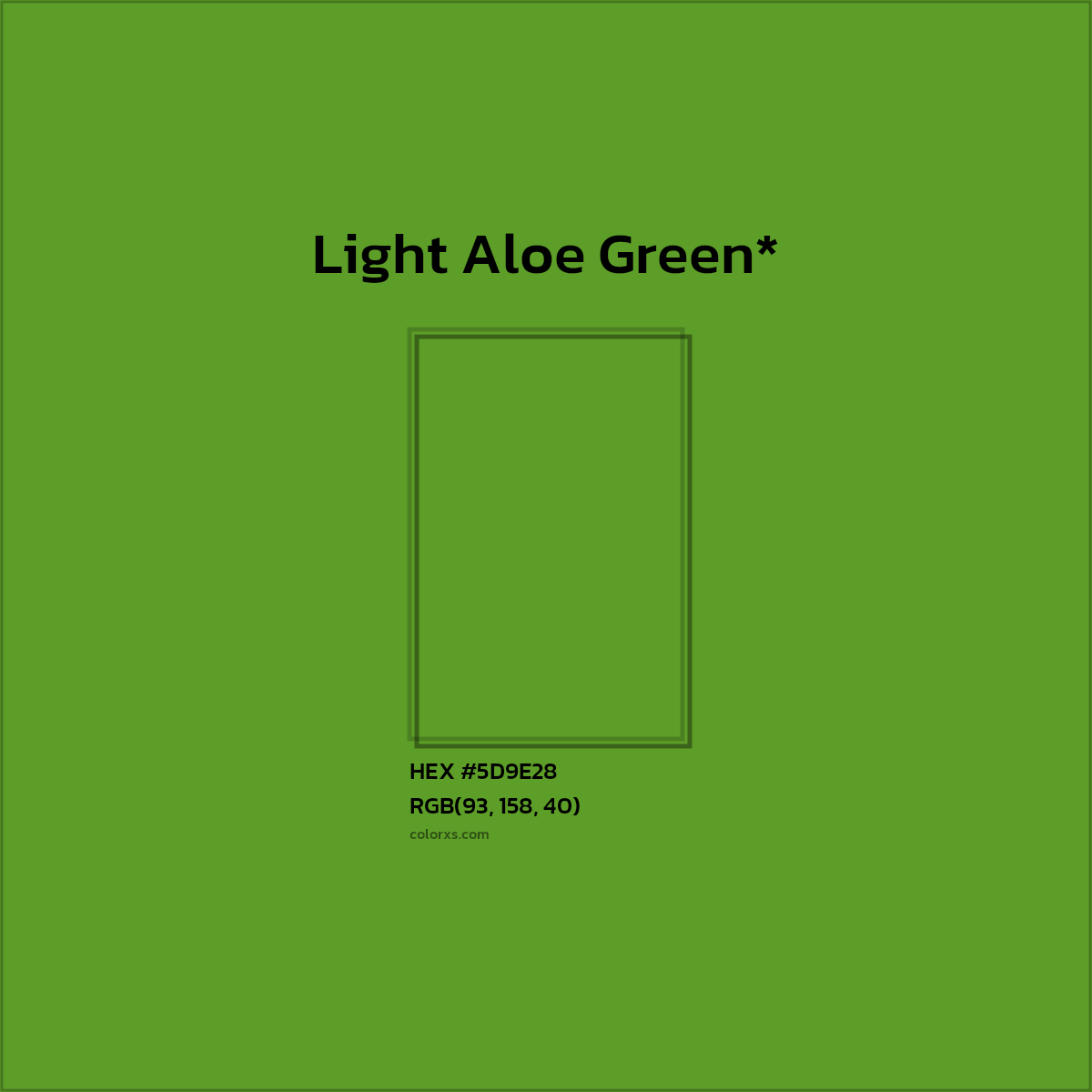 HEX #5D9E28 Color Name, Color Code, Palettes, Similar Paints, Images