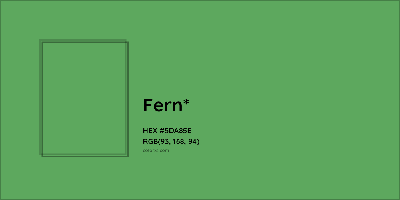 HEX #5DA85E Color Name, Color Code, Palettes, Similar Paints, Images