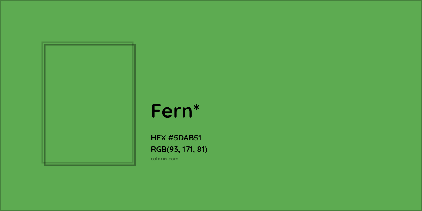 HEX #5DAB51 Color Name, Color Code, Palettes, Similar Paints, Images