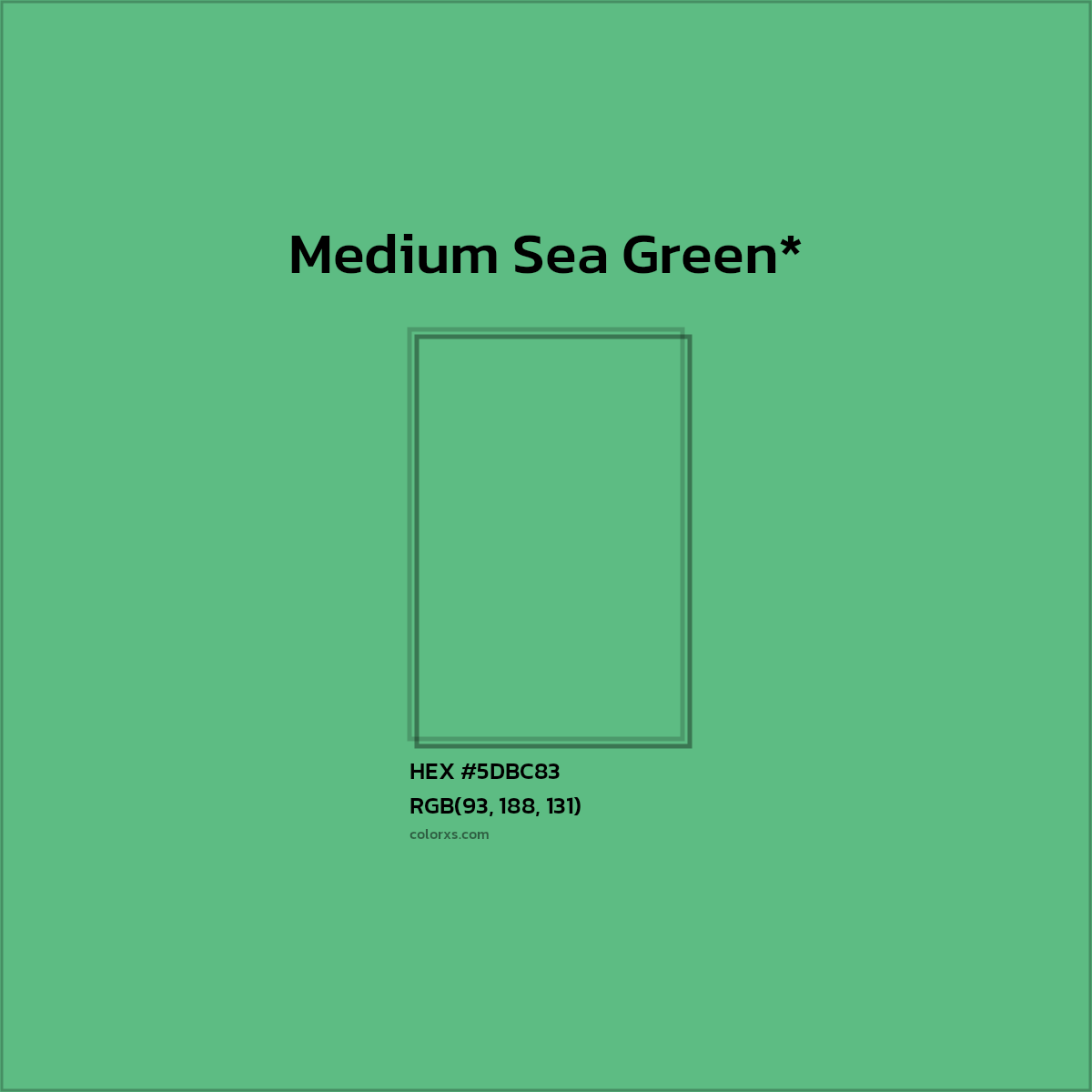 HEX #5DBC83 Color Name, Color Code, Palettes, Similar Paints, Images