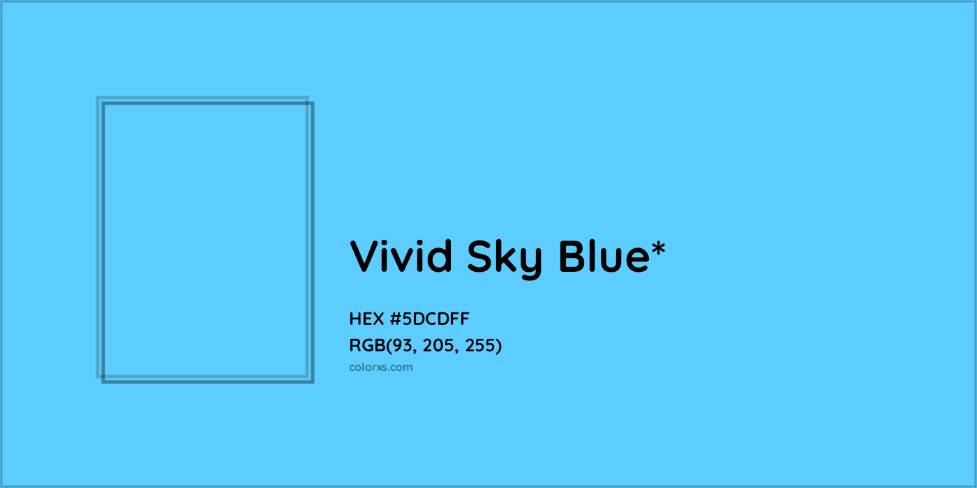 HEX #5DCDFF Color Name, Color Code, Palettes, Similar Paints, Images
