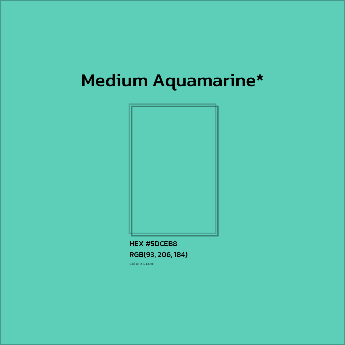 HEX #5DCEB8 Color Name, Color Code, Palettes, Similar Paints, Images