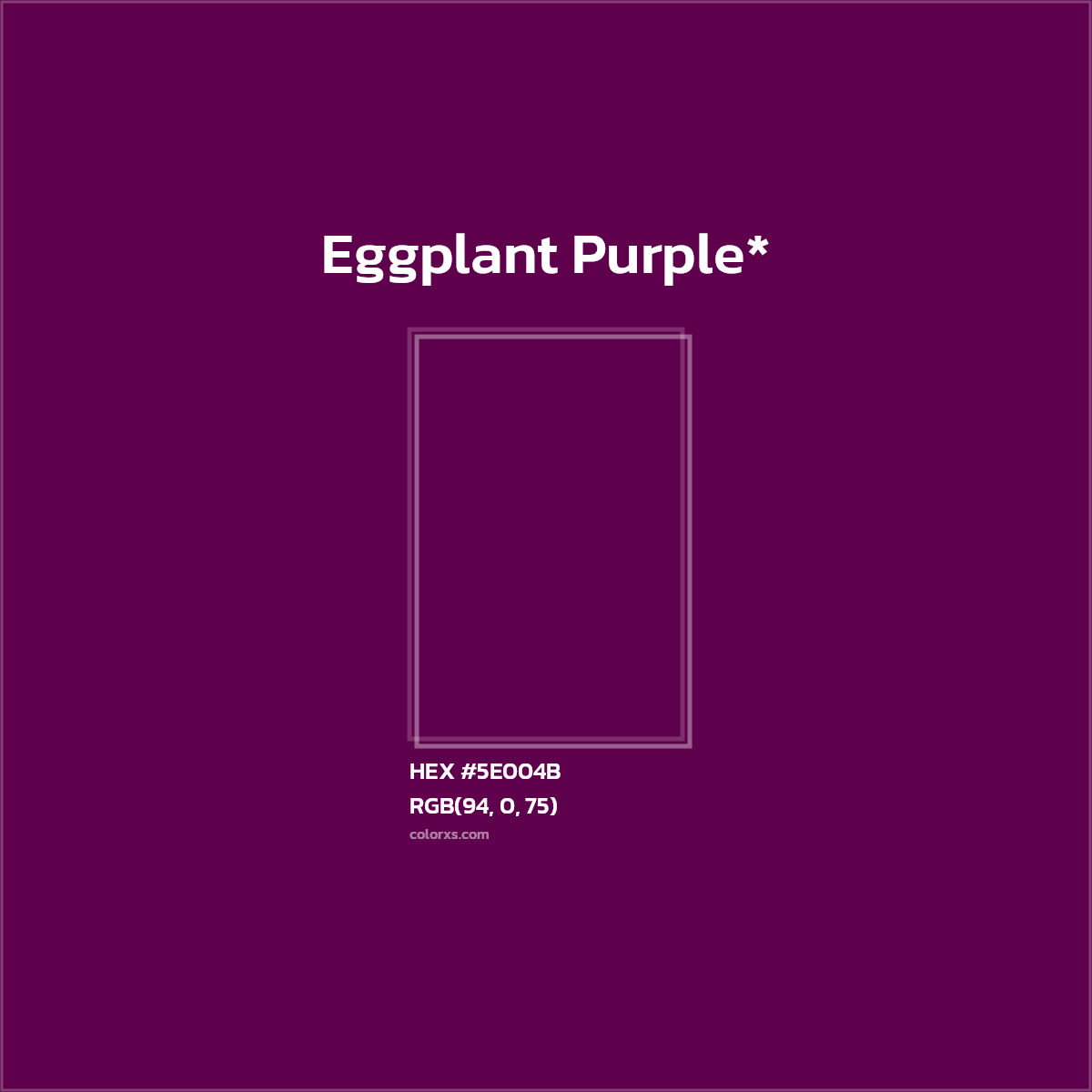 HEX #5E004B Color Name, Color Code, Palettes, Similar Paints, Images