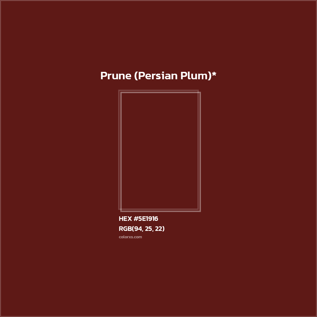 HEX #5E1916 Color Name, Color Code, Palettes, Similar Paints, Images