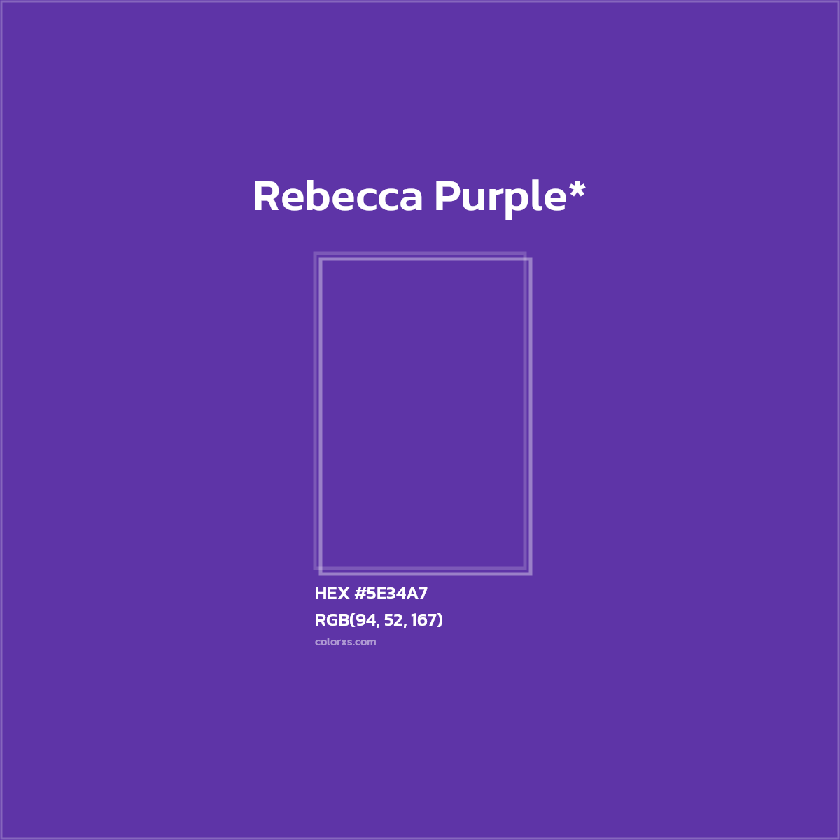 HEX #5E34A7 Color Name, Color Code, Palettes, Similar Paints, Images