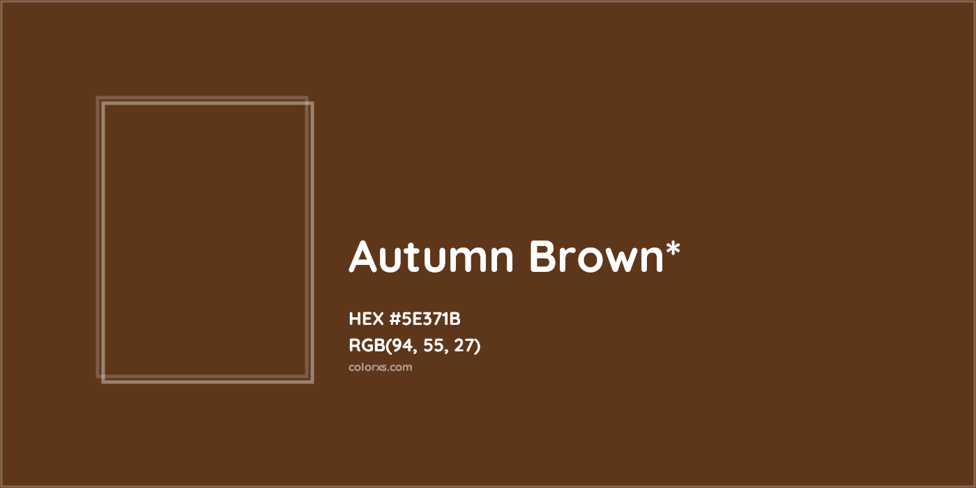HEX #5E371B Color Name, Color Code, Palettes, Similar Paints, Images