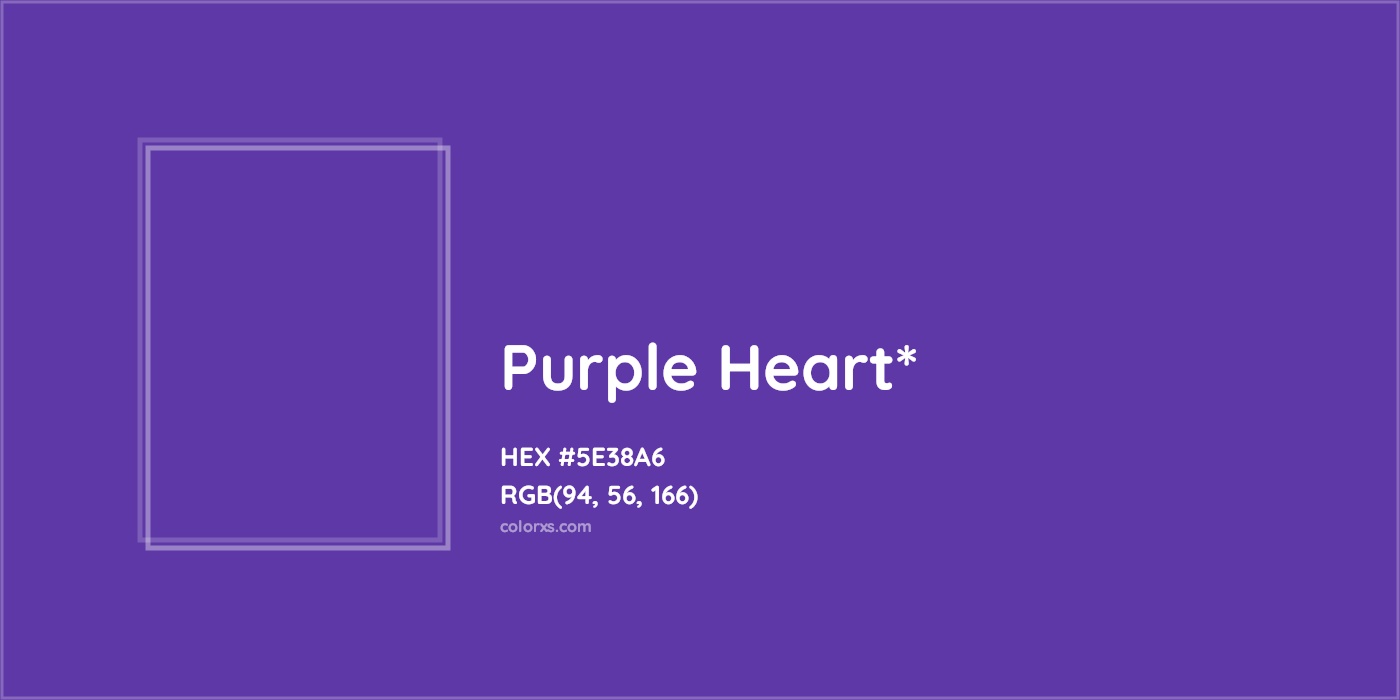 HEX #5E38A6 Color Name, Color Code, Palettes, Similar Paints, Images