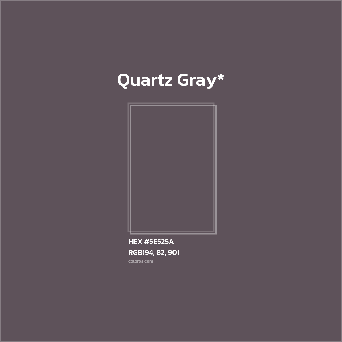 HEX #5E525A Color Name, Color Code, Palettes, Similar Paints, Images