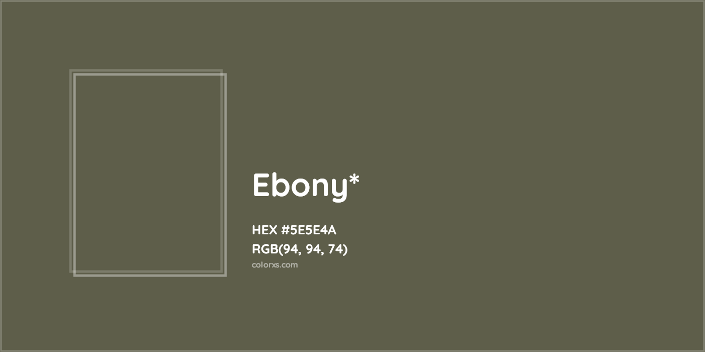 HEX #5E5E4A Color Name, Color Code, Palettes, Similar Paints, Images