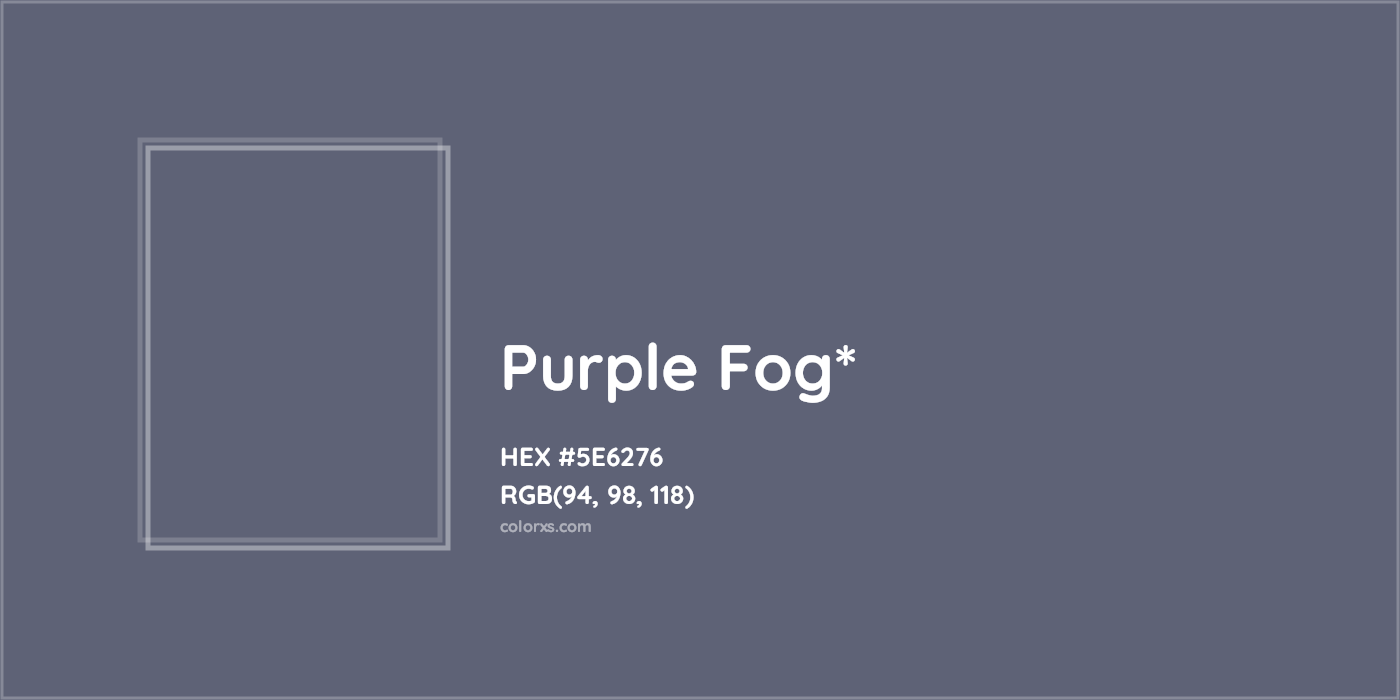 HEX #5E6276 Color Name, Color Code, Palettes, Similar Paints, Images