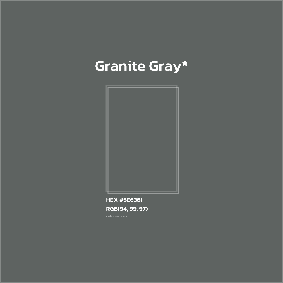 HEX #5E6361 Color Name, Color Code, Palettes, Similar Paints, Images