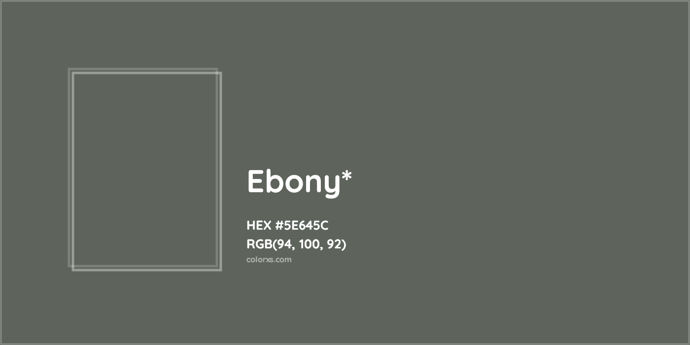 HEX #5E645C Color Name, Color Code, Palettes, Similar Paints, Images