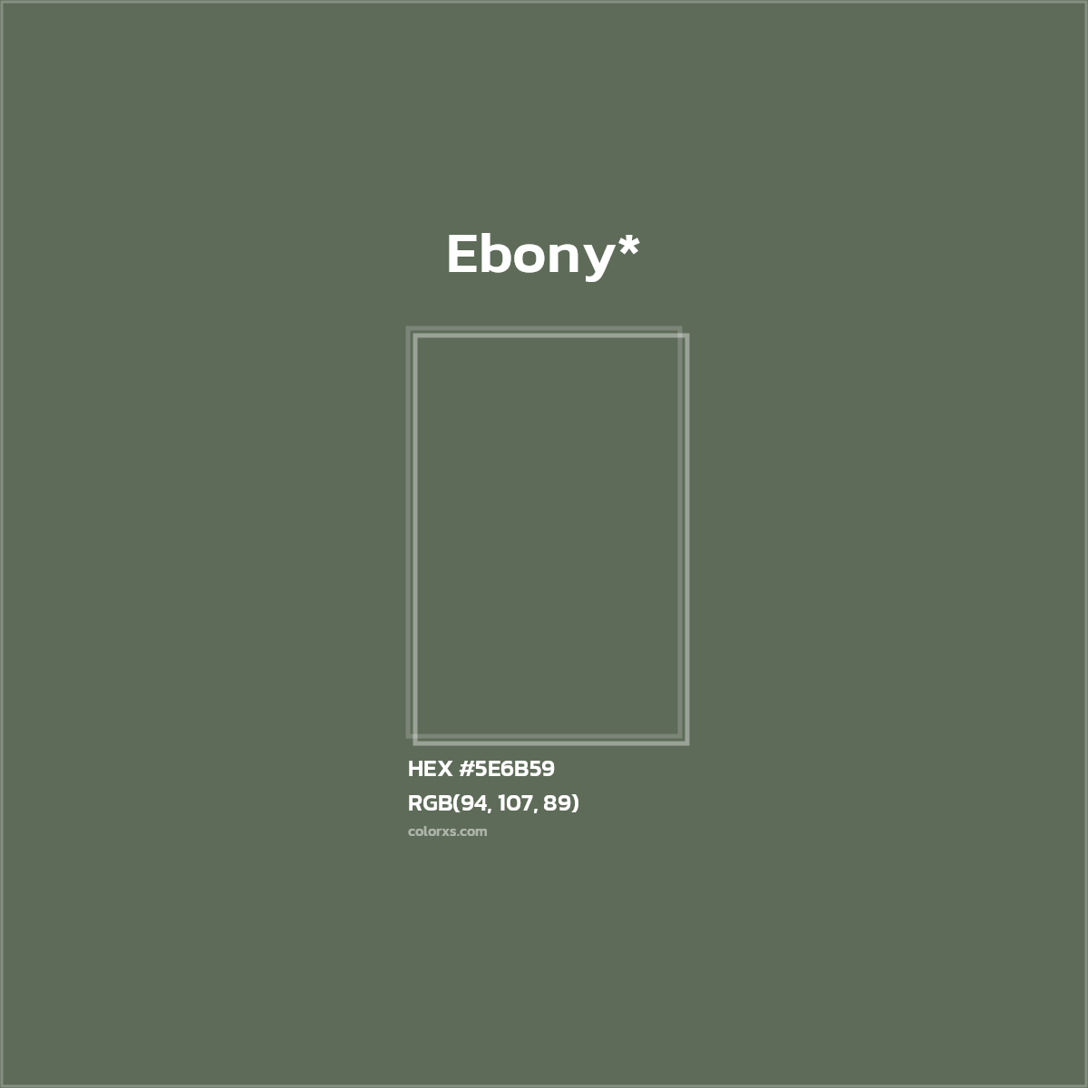 HEX #5E6B59 Color Name, Color Code, Palettes, Similar Paints, Images