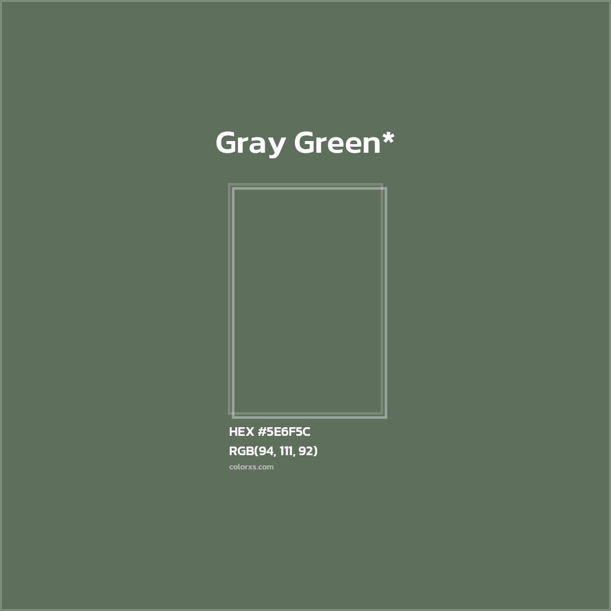 HEX #5E6F5C Color Name, Color Code, Palettes, Similar Paints, Images