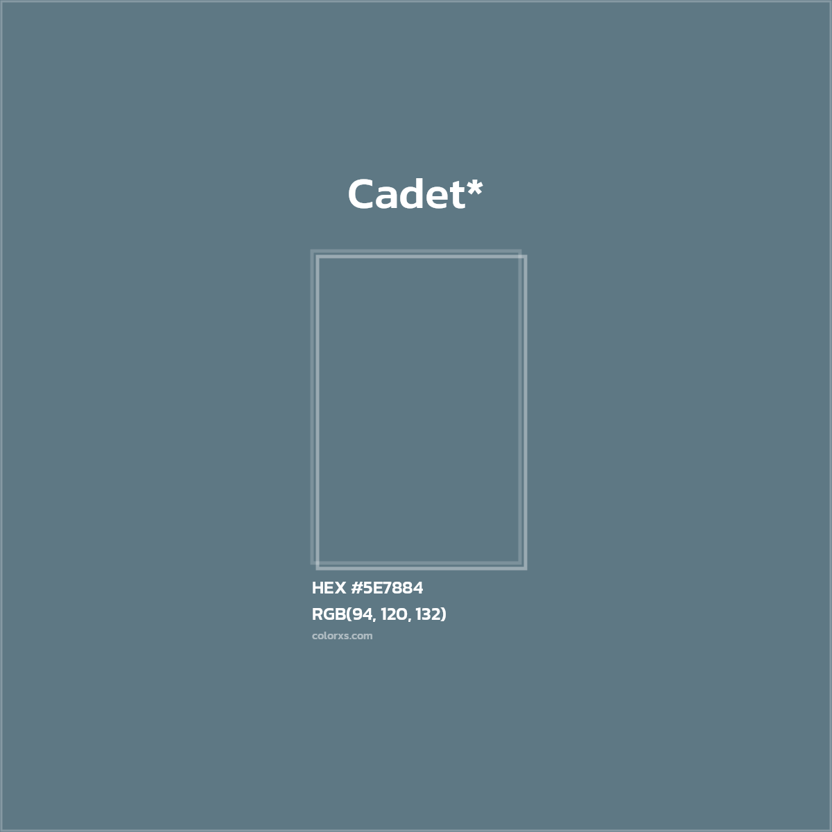 HEX #5E7884 Color Name, Color Code, Palettes, Similar Paints, Images