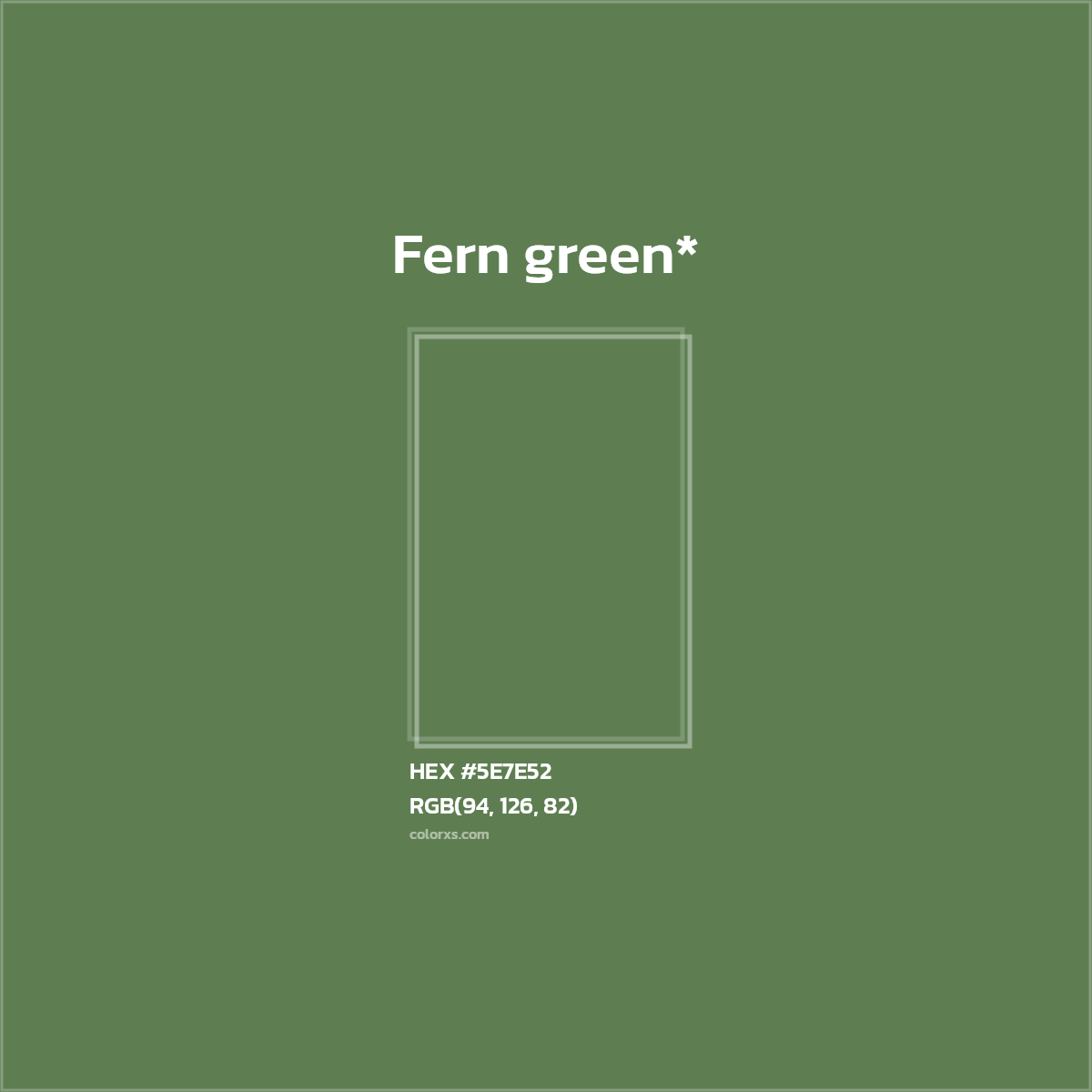 HEX #5E7E52 Color Name, Color Code, Palettes, Similar Paints, Images