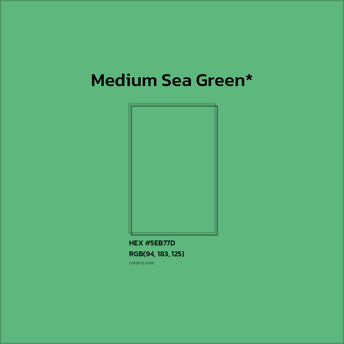 HEX #5EB77D Color Name, Color Code, Palettes, Similar Paints, Images
