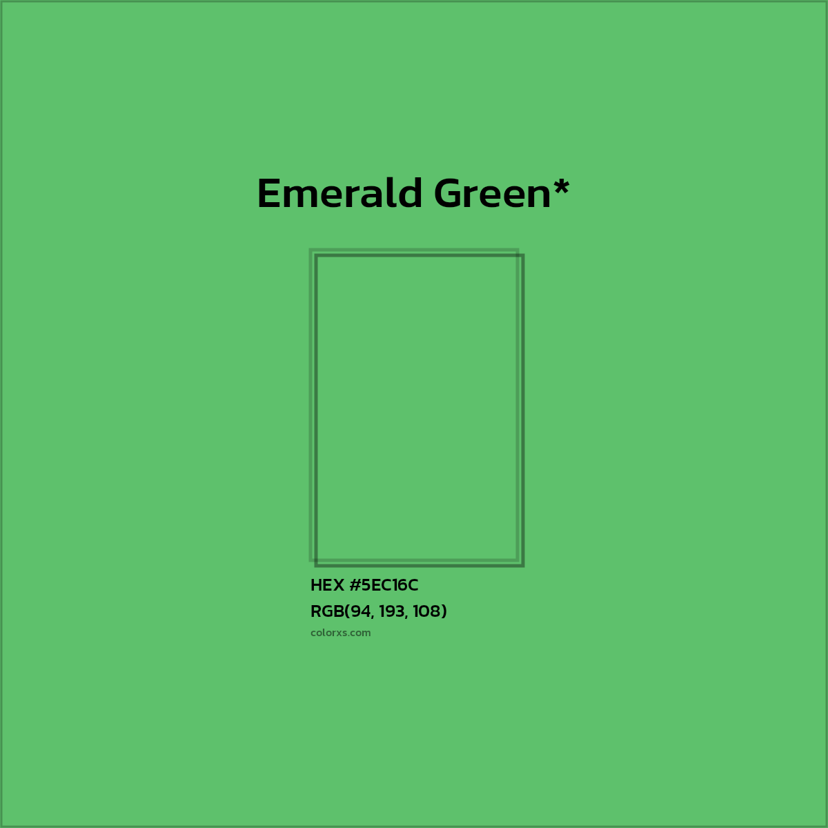 HEX #5EC16C Color Name, Color Code, Palettes, Similar Paints, Images