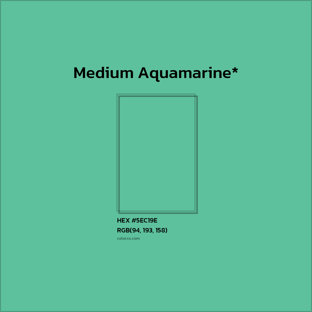 HEX #5EC19E Color Name, Color Code, Palettes, Similar Paints, Images