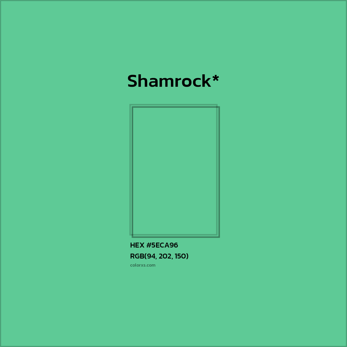 HEX #5ECA96 Color Name, Color Code, Palettes, Similar Paints, Images