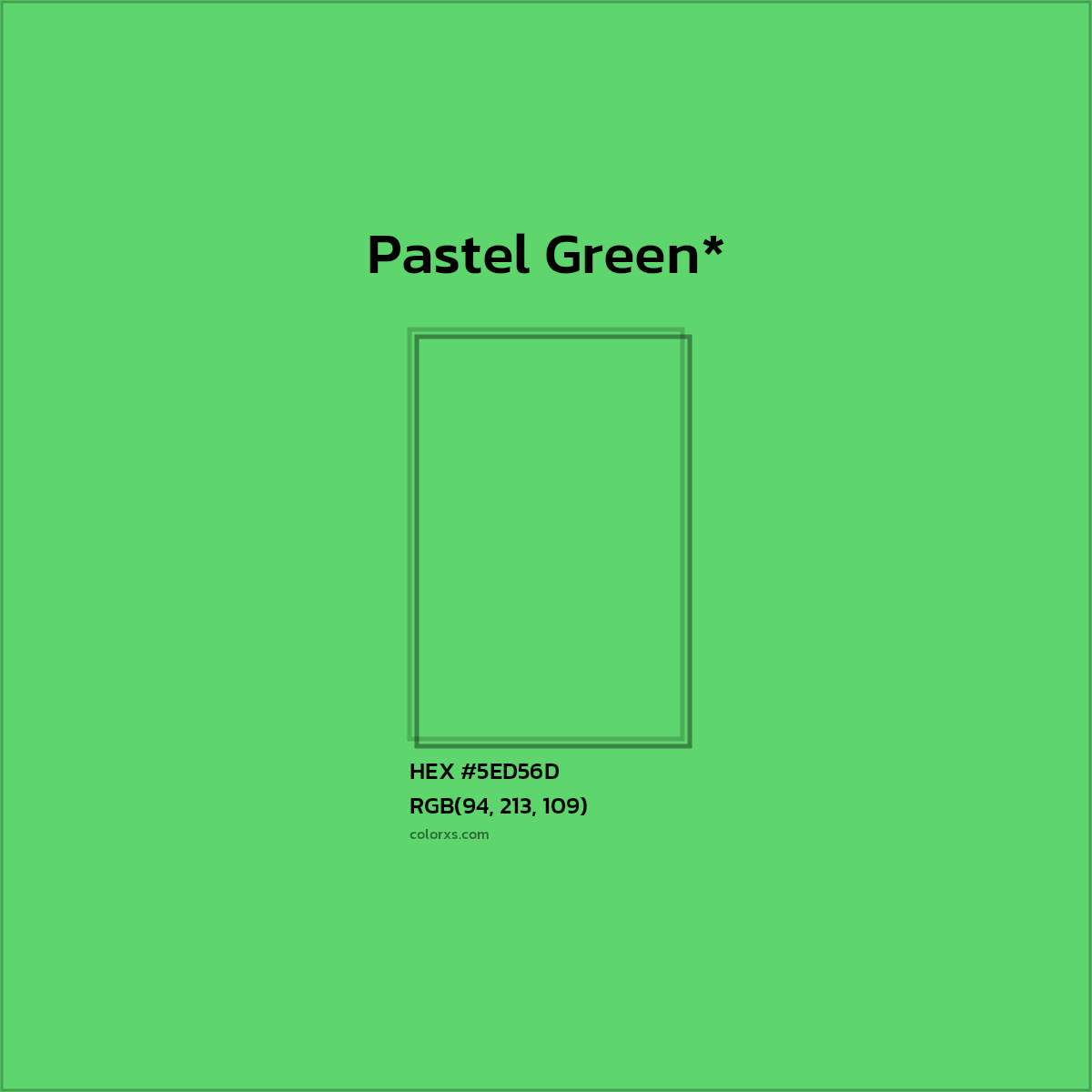 HEX #5ED56D Color Name, Color Code, Palettes, Similar Paints, Images