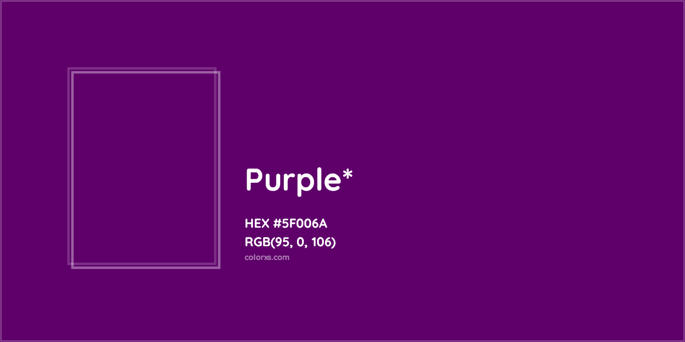 HEX #5F006A Color Name, Color Code, Palettes, Similar Paints, Images