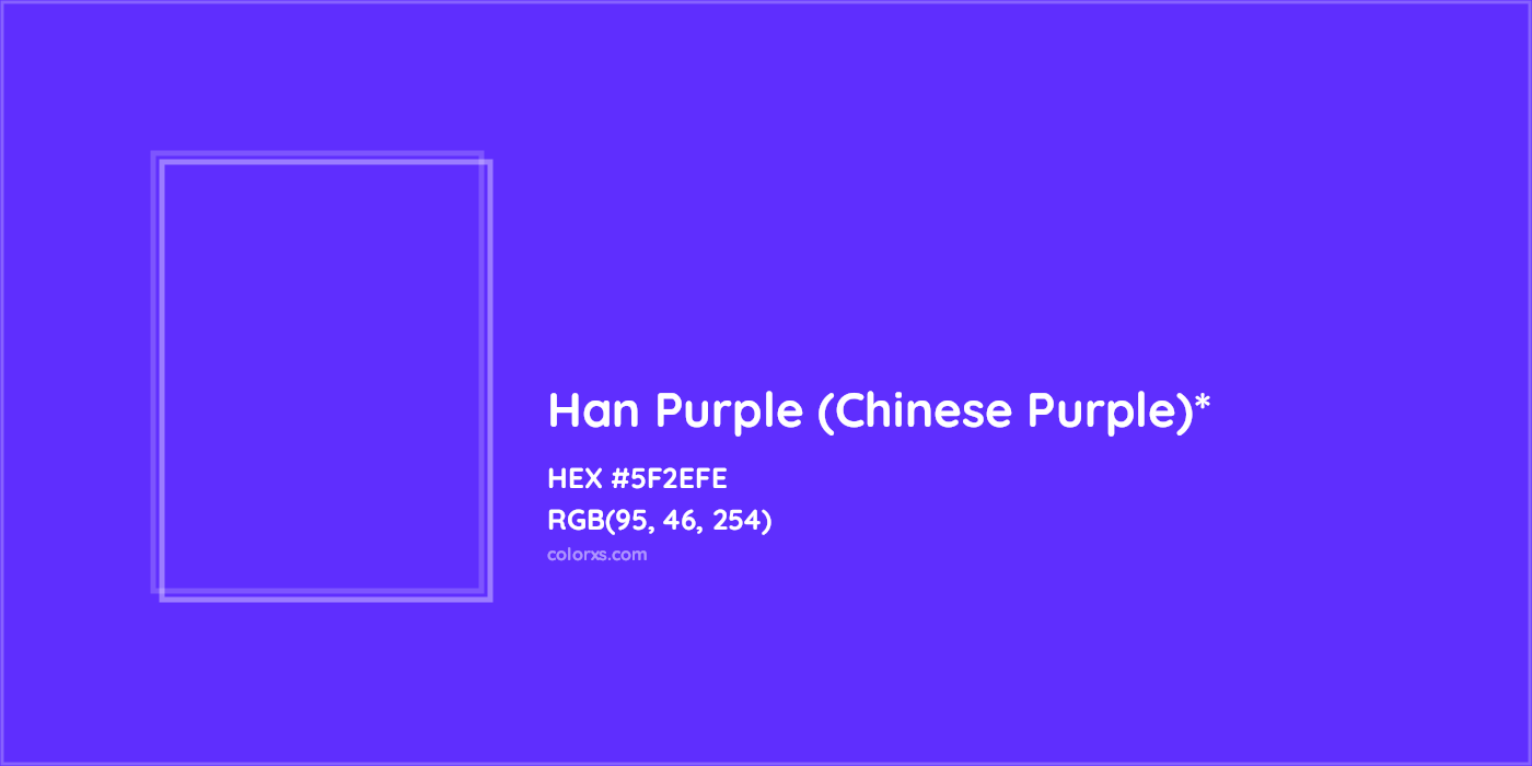 HEX #5F2EFE Color Name, Color Code, Palettes, Similar Paints, Images