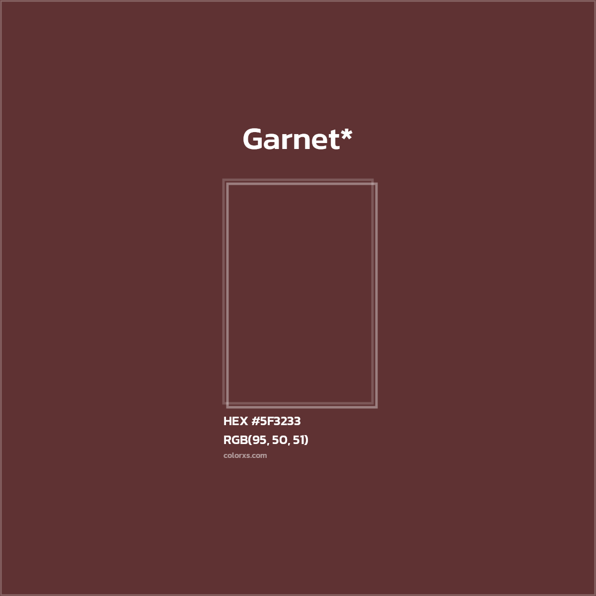 HEX #5F3233 Color Name, Color Code, Palettes, Similar Paints, Images