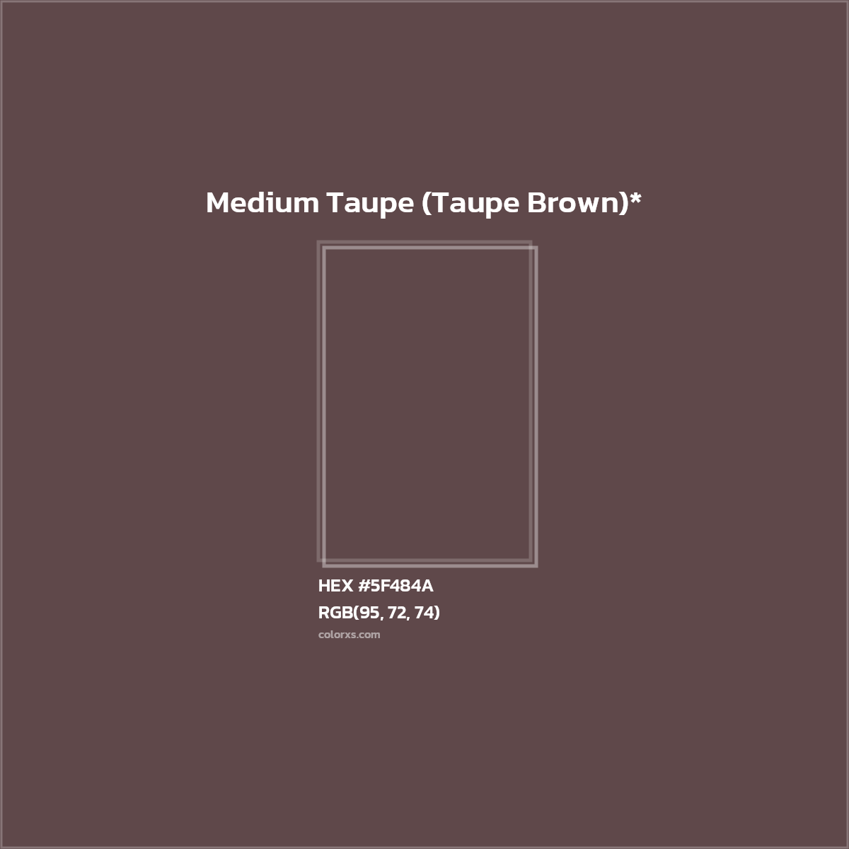 HEX #5F484A Color Name, Color Code, Palettes, Similar Paints, Images