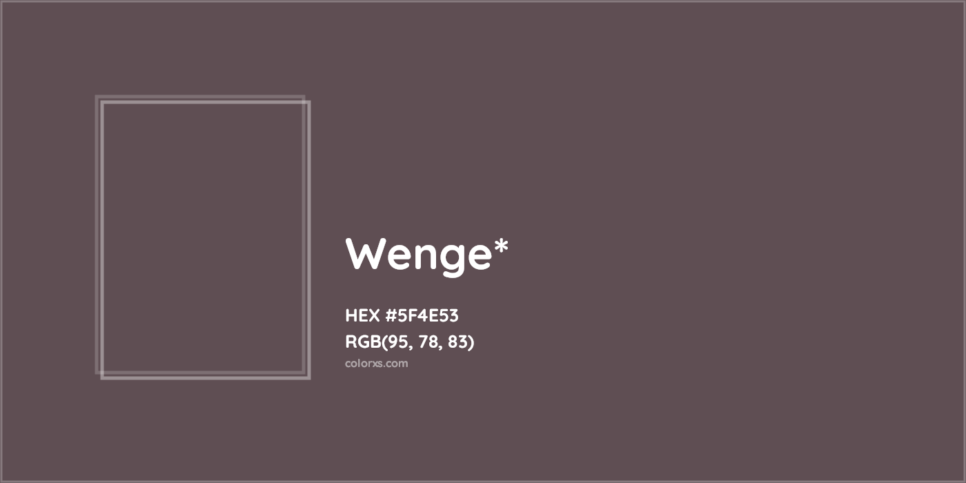 HEX #5F4E53 Color Name, Color Code, Palettes, Similar Paints, Images