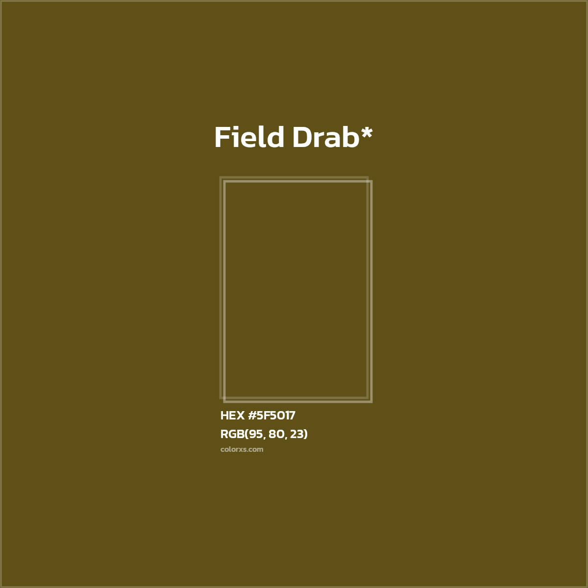 HEX #5F5017 Color Name, Color Code, Palettes, Similar Paints, Images