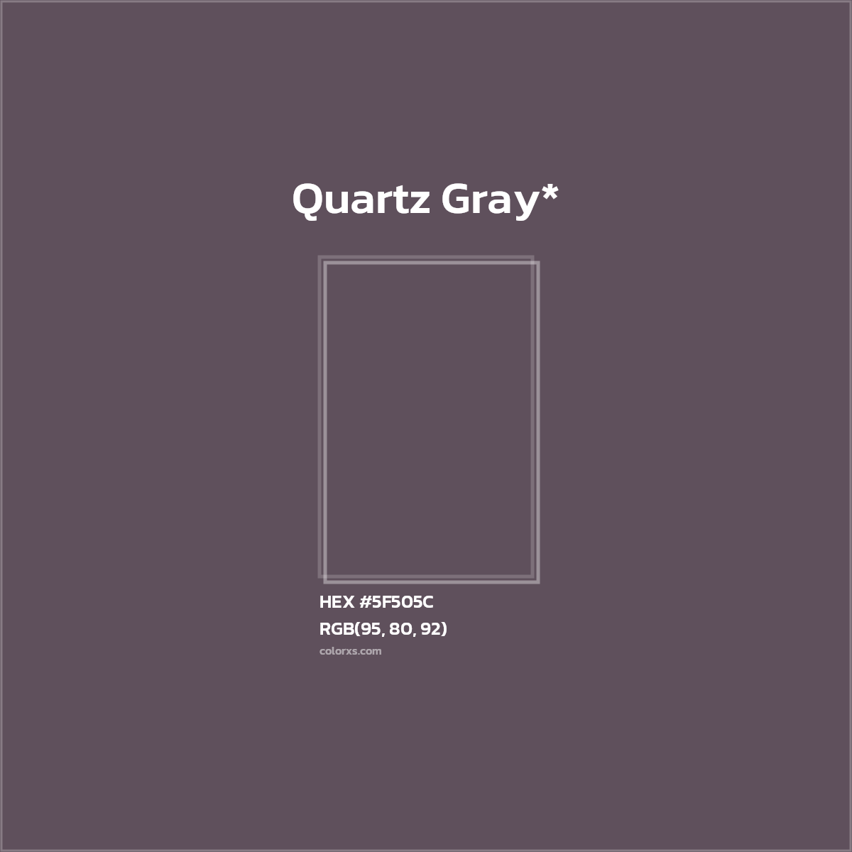 HEX #5F505C Color Name, Color Code, Palettes, Similar Paints, Images
